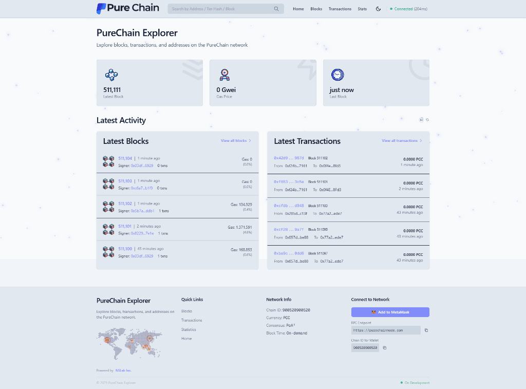 PureChain Screenshot 1